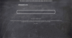 Desktop Screenshot of elitemotel.com
